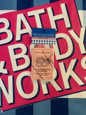 NWT Bath & Body Works Pink Pineapple Sunrise Hanging Fragrance Diffuser